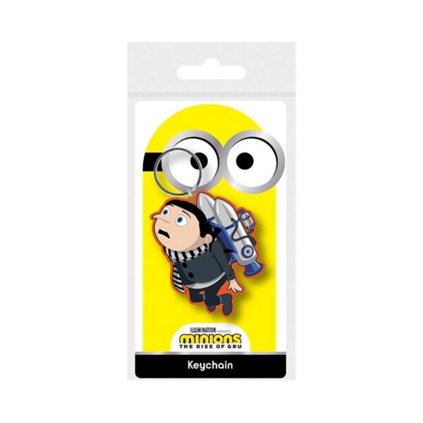 *Llavero pyramid minions 2 gru jetpack