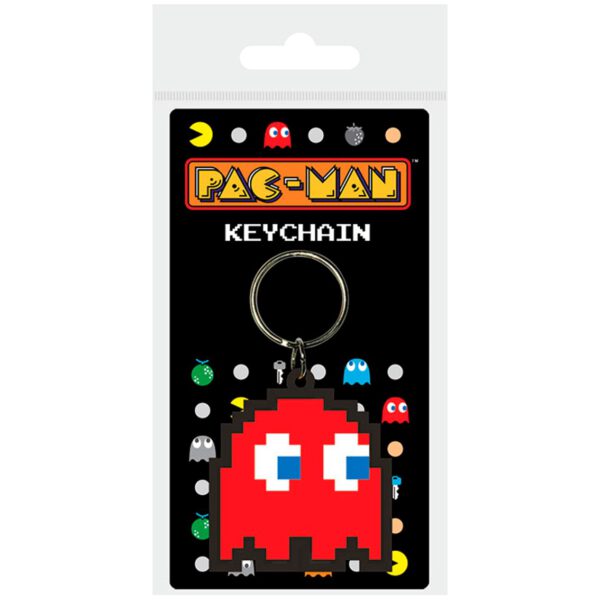 *Llavero pyramid pac - man blinky