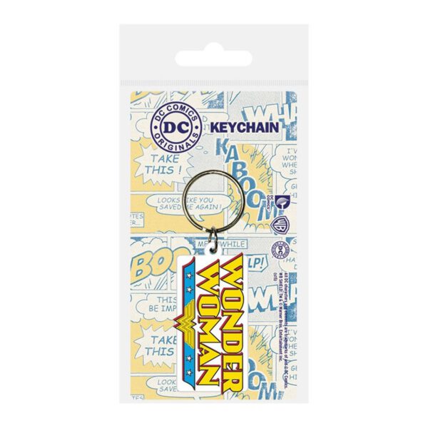 *Llavero pyramid dc comics wonder woman logo