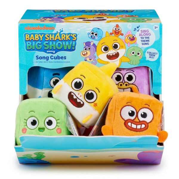 *Peluches pequeños con sonidos wowwee baby shark 12 unidades