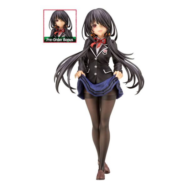 *Figura kotobukiya date a live kurumi tokisaki school uniform bonus edition 23 cm