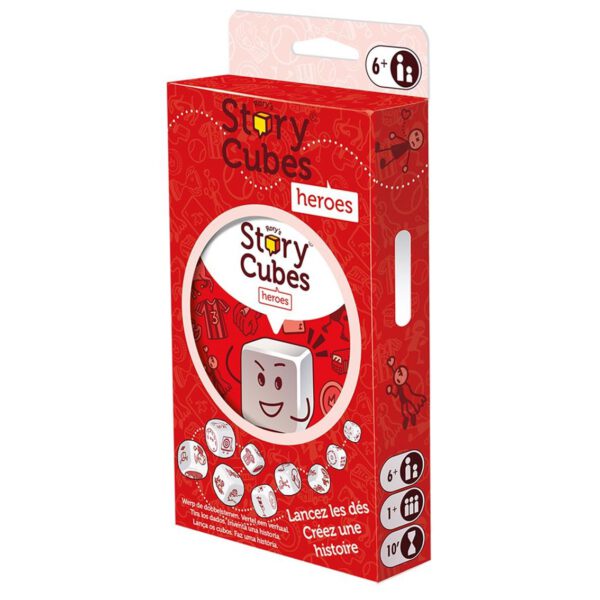 *Juego de mesa story cubes heroes pegi 6