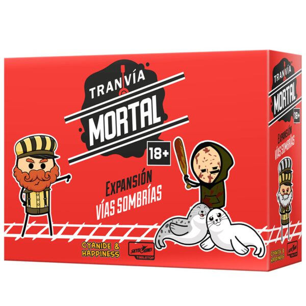 *Juego de mesa tranvia mortal expansion vias sombrias pegi 18