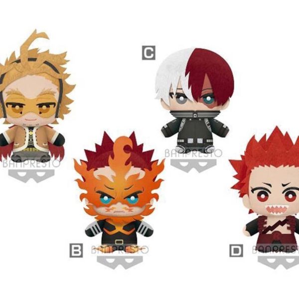 *Peluche banpresto my hero academia world heroes mission tomonui plush assort series 2 1 unidad aleatoria