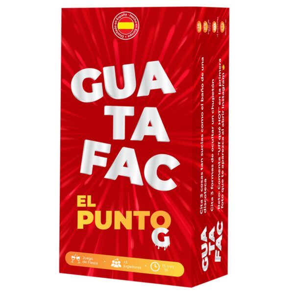 *Juego de mesa guatafac el punto g pegi 16