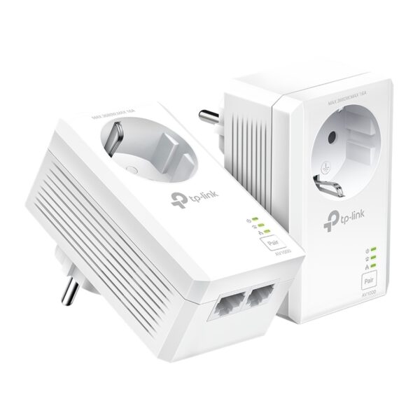 *Kit de adaptadores powerline tp - link tl - pa7027p kit av1000