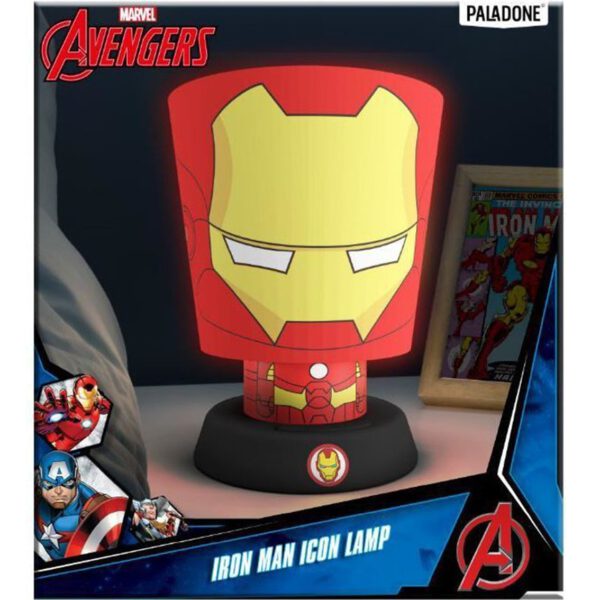 *Lampara paladone marvel avegers iron man 28 cm