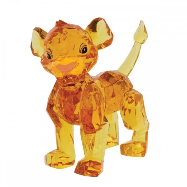 *Figura enesco disney cristal el rey leon simba