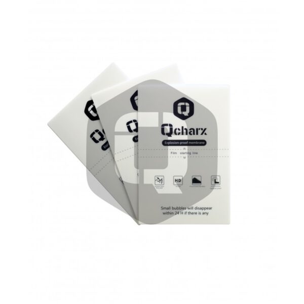 *Laminas de proteccion frontales qcharx hidrogel resistencia qx qx1 10 unidades