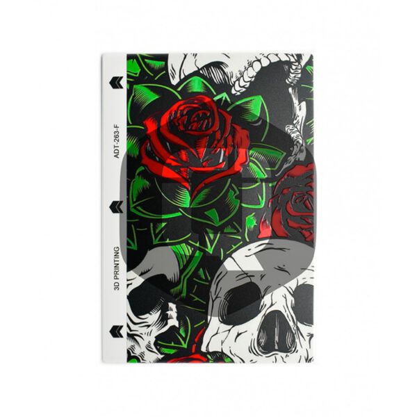 *Lamina trasera de personalizacion qcharx calaveras 1