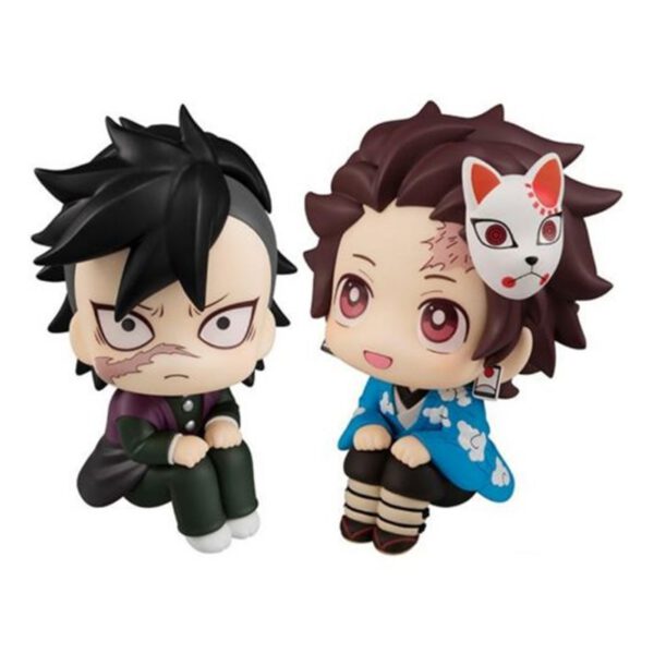 *Pack 2 figuras megahouse look up genya & tanjiro kamado prueba final gift set