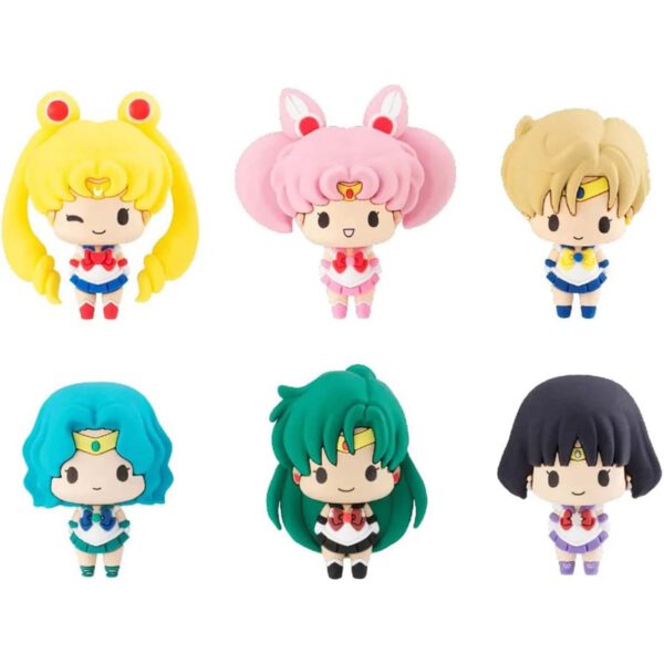 *Pack 6 figuras megahouse chokorin mascot sailor moon vol 2