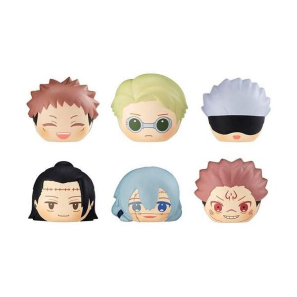 *Pack 6 figuras antiestres megahouse jujutsu kaisen gekijouban squeeze bread