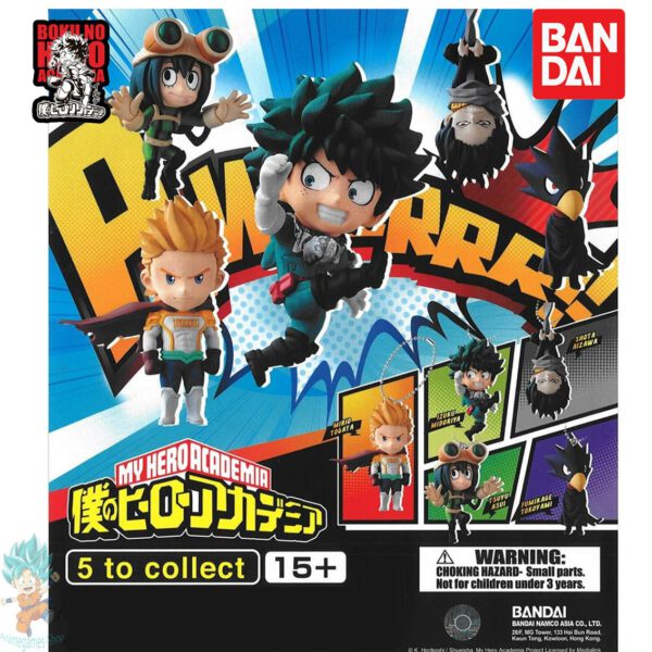 *Set gashapon my hero academia llavero deformed mascot smash vol.2 bandai