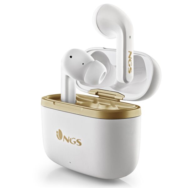 *Auriculares inalambricos ngs artica trophy blanco