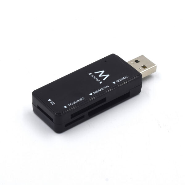 *Lector de tarjetas multiple usb 2.0 ewent ew1049 ms - sd - t - flash - m2
