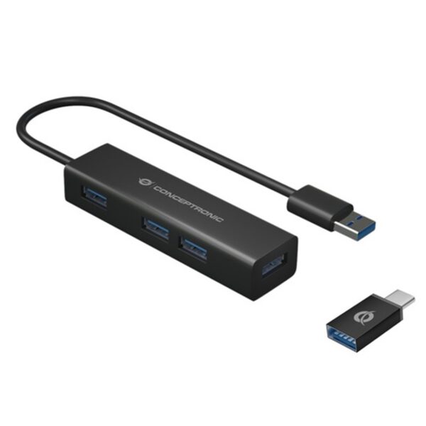 *Hub usb 3.0 conceptronic hubbies06b 4 puertos