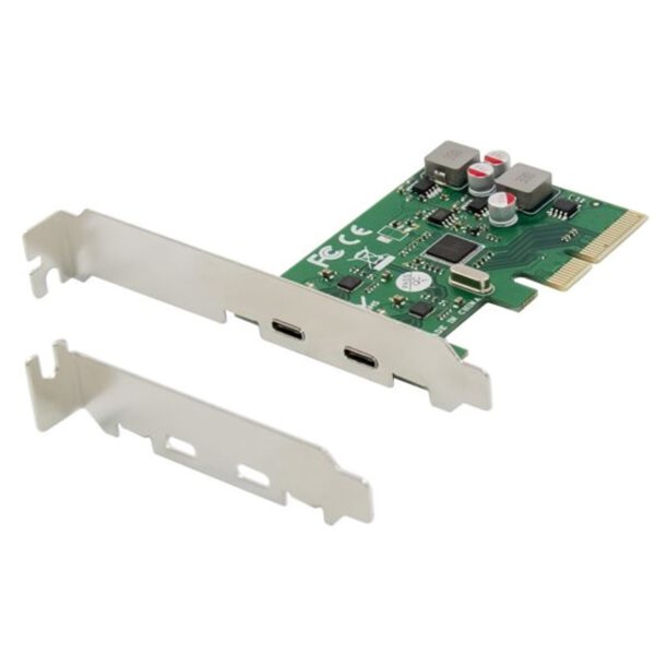 *Tarjeta conceptronic pci express 4x 2 puertos usb 3.2 gen2 tipo c autoalimentada