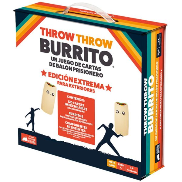 *Juego de mesa throw throw burrito edicion extrema para exteriores pegi 7