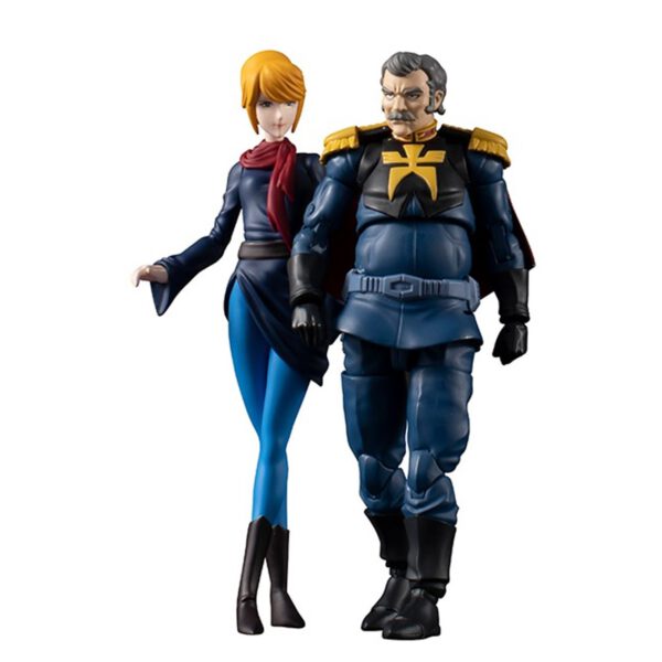*Figuras megahouse g.m.g mobilesuit gundam principality of zeon army 07 ramba ral & crowley hamon