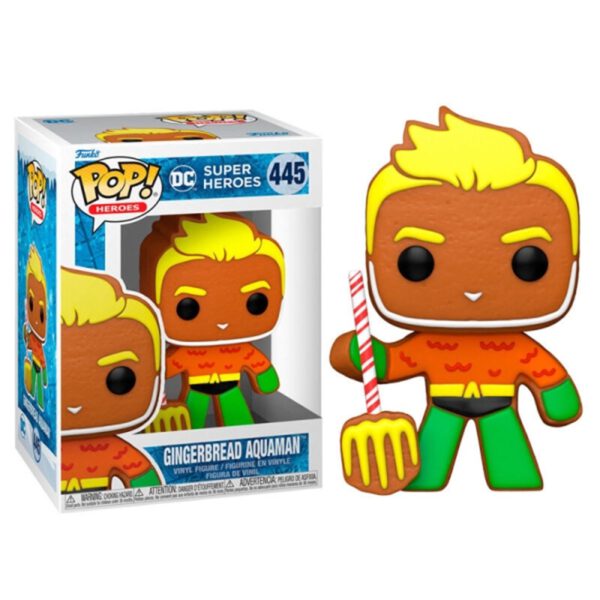 *Funko pop dc comics super heroes gingerbread aquaman 64321