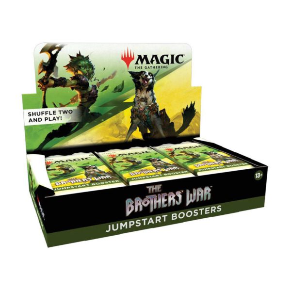 *Caja de cartas wizards of the coast magic the gathering theme booster brothers war 18 unidades inglés