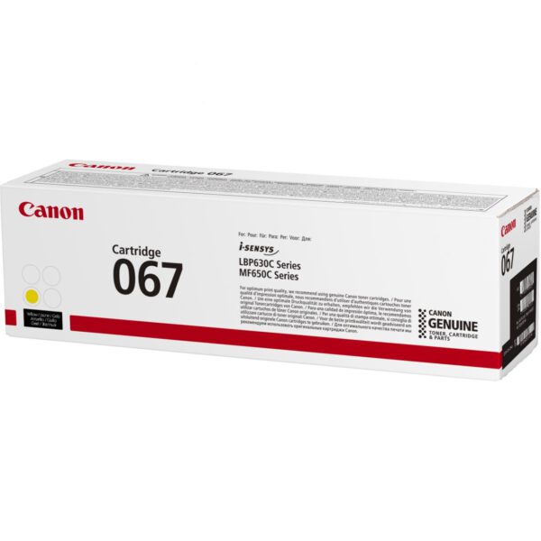 *Toner canon 067 amarillo