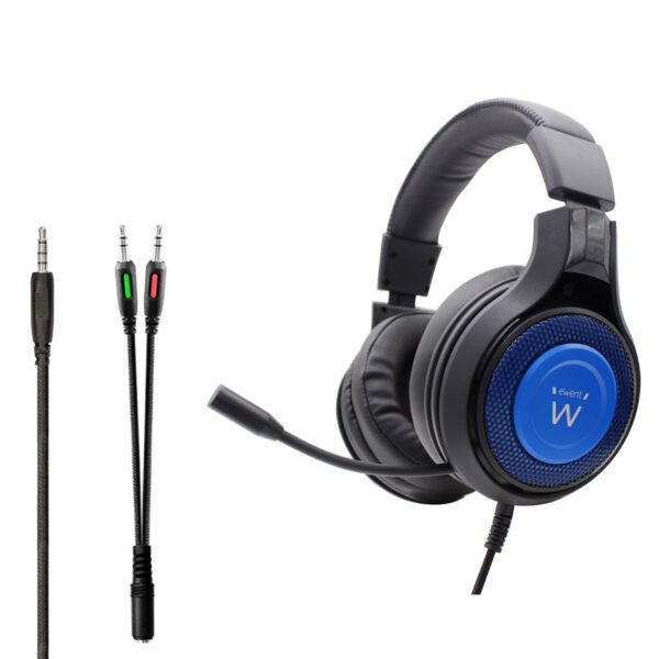 *Auriculares para gaming ewent pl3322 con microfono pc & consola