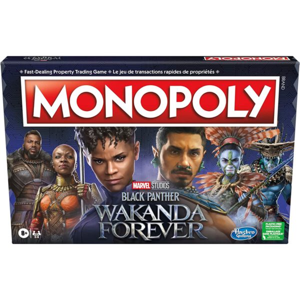 *Juego de mesa monopoly black panther