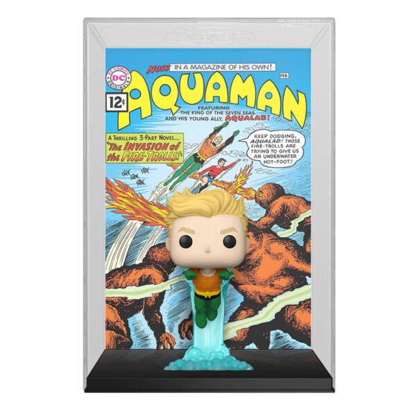 *Funko pop comic cover dc comics aquaman 67404