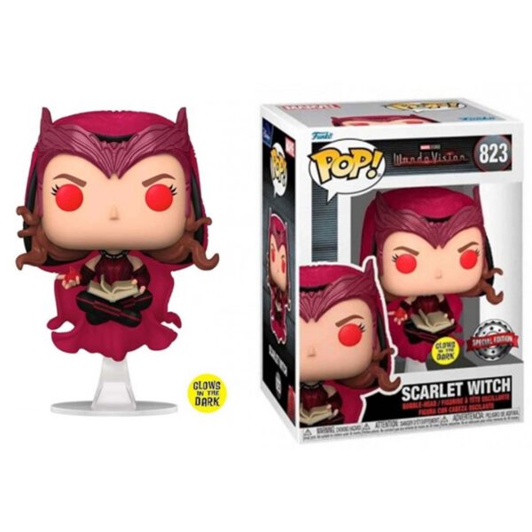 *Funko pop marvel wandavision glows scarlet witch 62345
