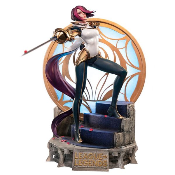 *Figura league of legends estatua the grand duelist fiora laurent escala 1 - 6 edicion limitada 799 unidades