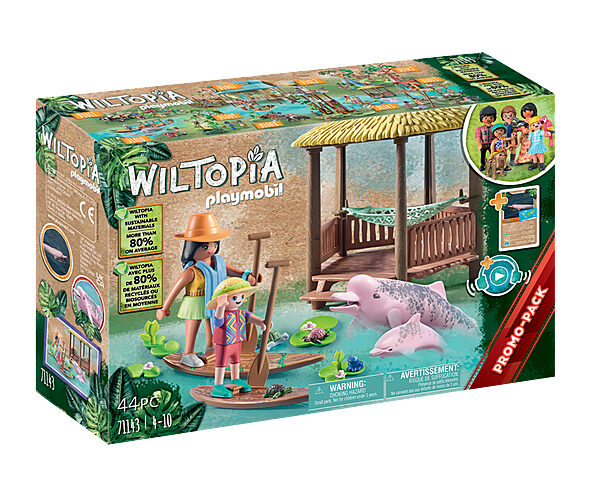 *Playmobil wiltopia -  tour de remo con los delfines de río