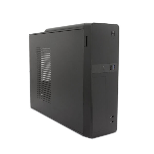*Caja ordenador sobremesa coolbox microatx slim t310 usb - c  lector de tarjetas fuente sfx incluida