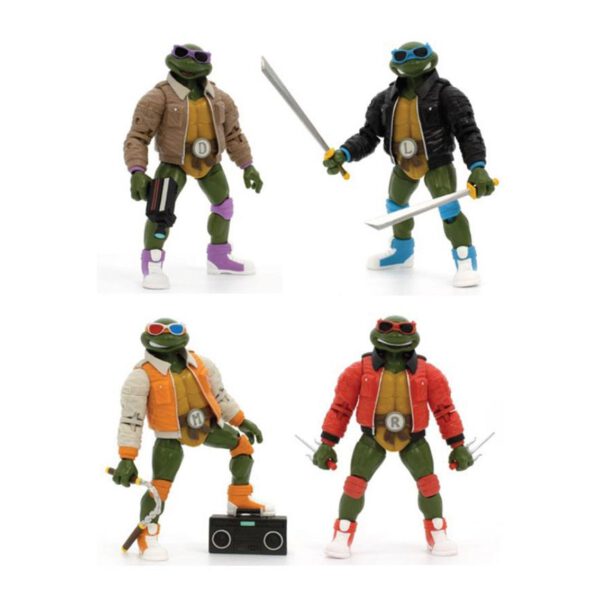 *Surtido figuras (4) the loyal subjects tortugas ninja street gang 13 cm exclusive #1