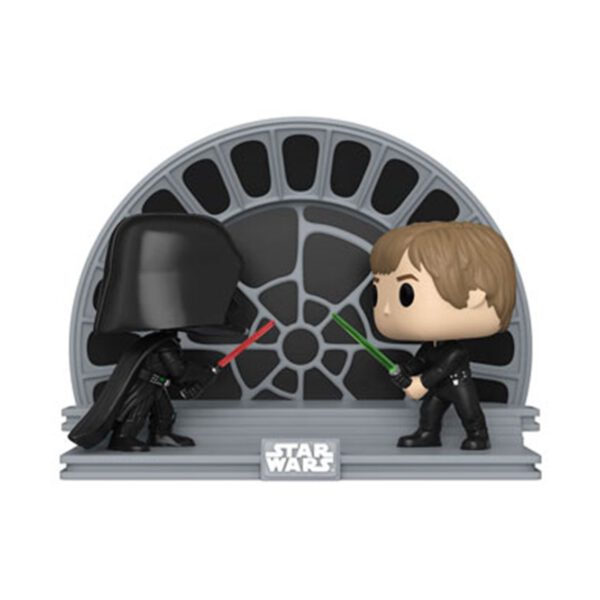 *Funko pop moment star wars retorno del jedi 40 aniversario luke vs darth vader 70743