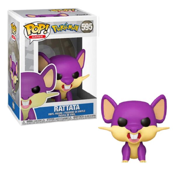 *Funko pop pokemon rattata 48398