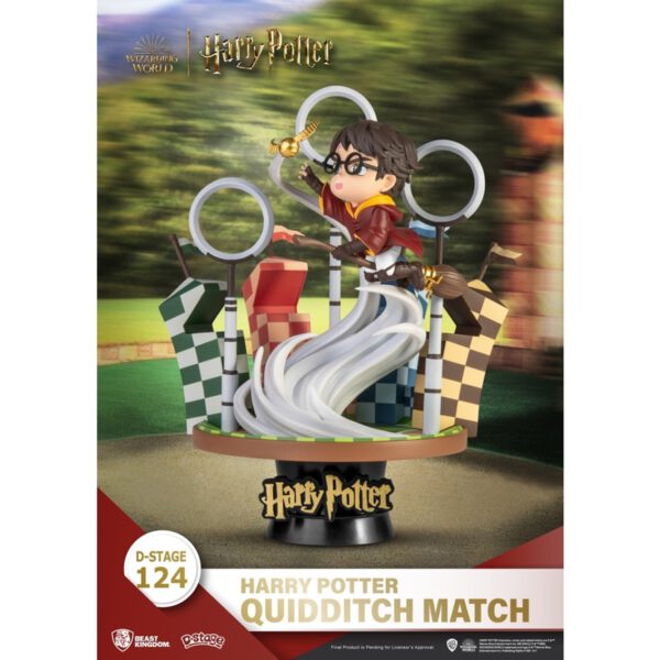 *Figura beast kingdom dstage harry potter partido de quidditch