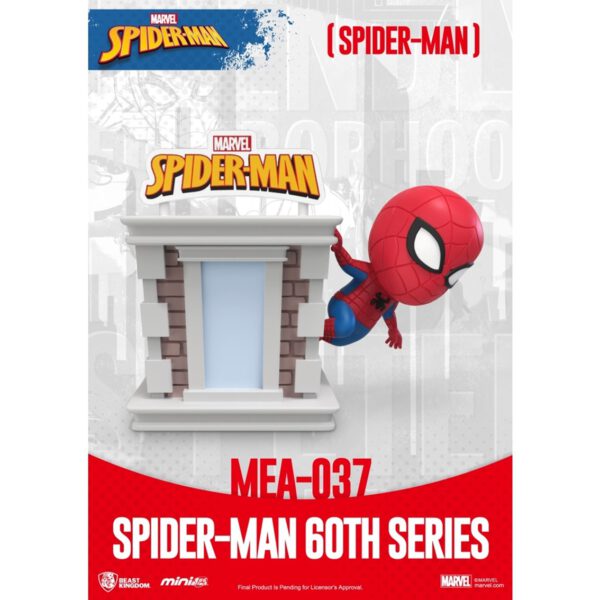 *Figura mini egg attack marvel spider - man japones serie 60 aniversario