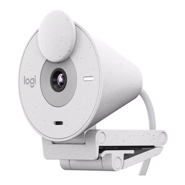 *Webcam logitech brio 300 blanco crudo full hd -  usb tipo c