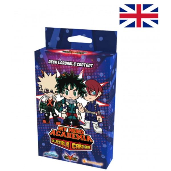 *Juego de cartas my hero academia deck loadable content league of villans