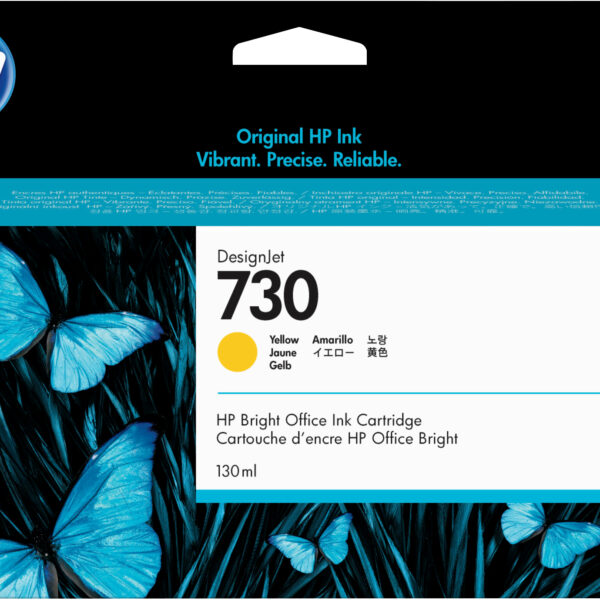 *Cartucho hp nº 730 amarilo 130ml