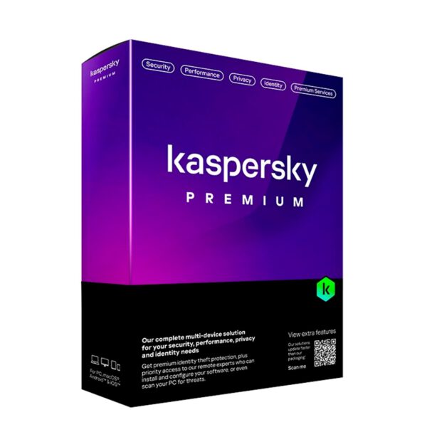 *Antivirus kaspersky premium 10 dispositivos 1 año en caja