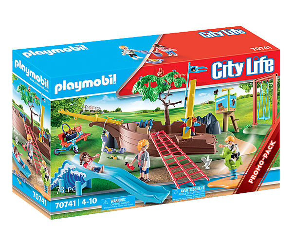 *Playmobil city life parque de aventuras con barco naufragado