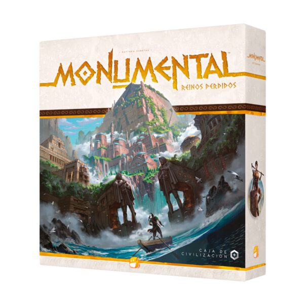 *Juego de mesa monumental expansion reinos perdidos edad recomendada 10 años