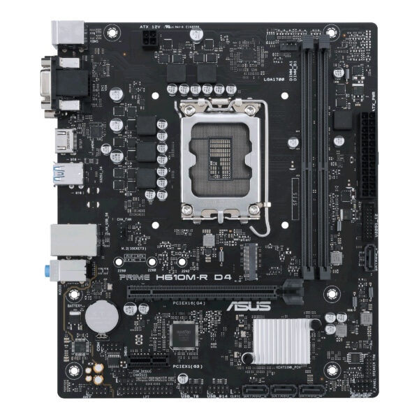 *Placa base asus intel prime h610m - r d4 m - atx -  2x ddr4 -  4x sata3 -  2x usb 3.2 -  2x usb 2.0 90mb1b40 - m0ecy0