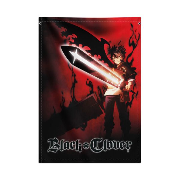 *Banderola decorativa black clover