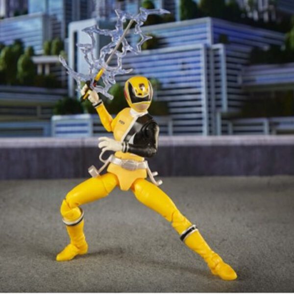 *Figura hasbro power rangers lightning collection yellow ranger