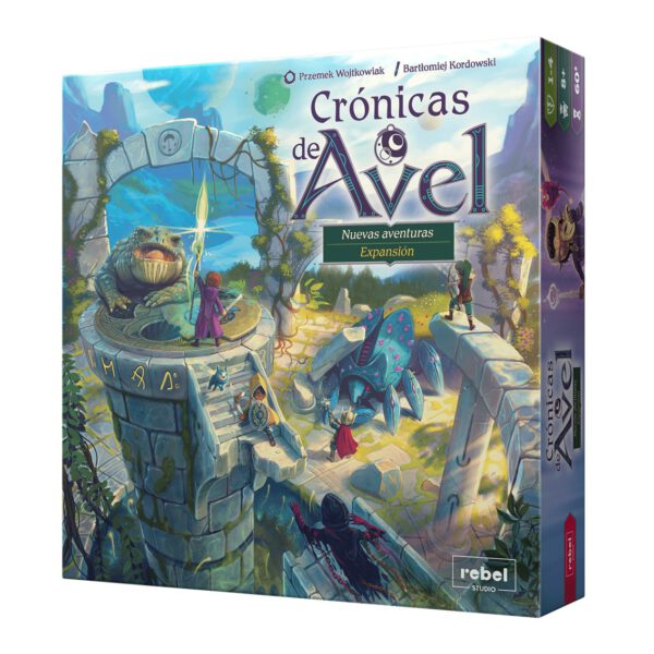 *Juego de mesa cronicas de avel: nuevas aventuras edad recomendada 8 años