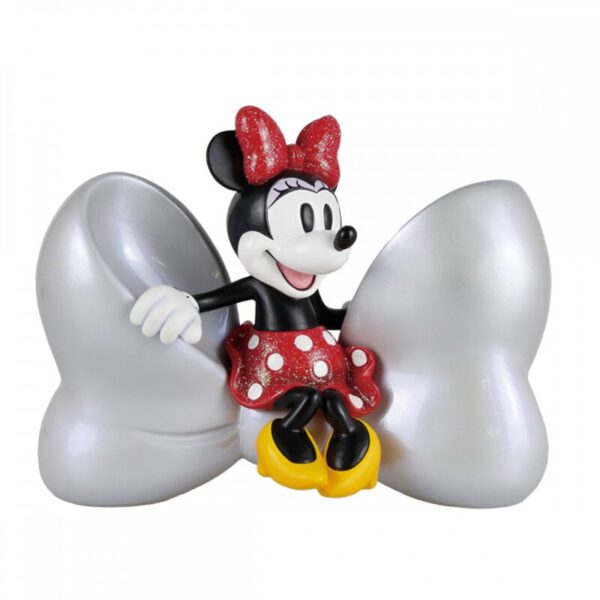 *Figura enesco disney 100 aniversario minnie con lazo